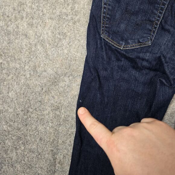 AG Adriano Goldschmied The Stilt Cigarette Jeans Women 29R Blue Slim Made in USA - Picture 6 of 12